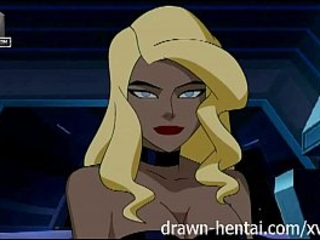 Justice League Anime porn - Canary